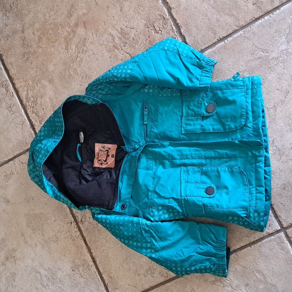 EUC Girl's winter snow jacket size 4